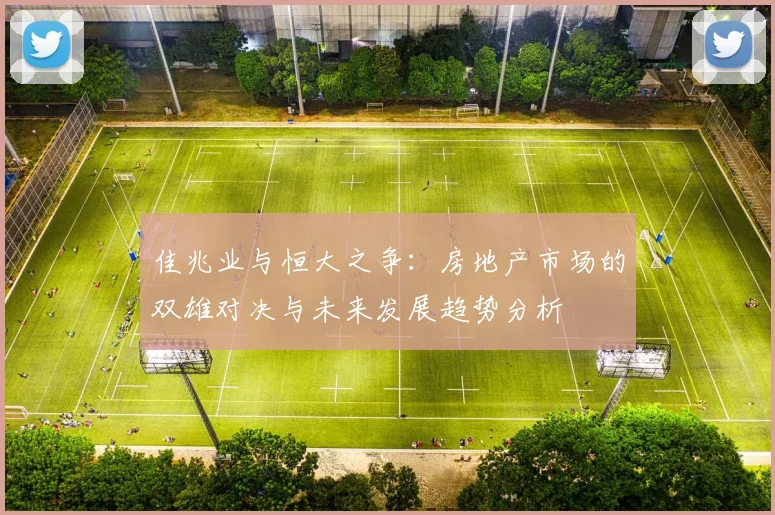 佳兆业与恒大之争：房地产市场的双雄对决与未来发展趋势分析